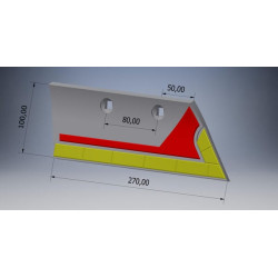 Šlifavimo antgalis iš kietojo metalo RH 19125CN