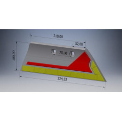 Šlifavimo antgalis iš kietojo metalo RH KK066868CN