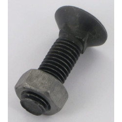 Plūgo varžtas, kvadratinis M14x50, apvalus, įleidžiamas kvadratinis kaklelis 1450VK