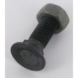 Plūgo varžtas, kvadratinis M14x50, apvalus, įleidžiamas kvadratinis kaklelis 1450VK