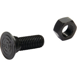 Plūgo varžtas ir veržlė M12x35, apvalus, įleidžiamas, kvadratinis kaklelis 1235129VK