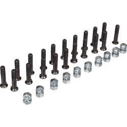 Varžtas ir veržlė (20 vnt.) M12x60 100323417