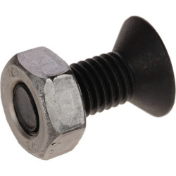 Plūgo varžtas ir veržlė M10x25, 1 antgalis DIN604 8.8 klasė 10251N