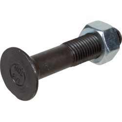 Plūgo varžtas ir veržlė M16x80, 1 antgalis DIN604 10.9 klasė 16801N