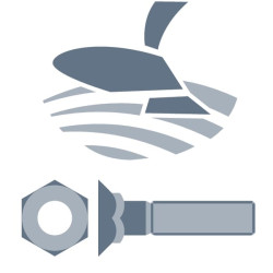 Varžtų pakuotė 5x M10x35 2N + veržlės TB20034