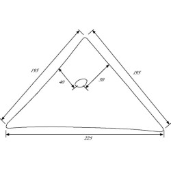 Šarnyrinė kairė pusė Kverneland KK063250R