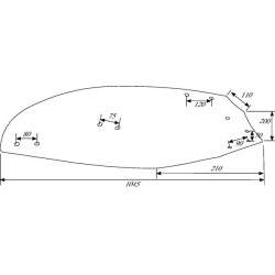 Moaldboard RH Kverneland KK063283N