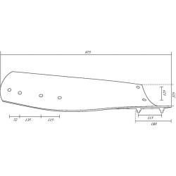 Liejimo lenta RH T85/2838 Överum 41652351209
