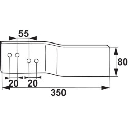Verstuvės prailginimas RH G&B 172347