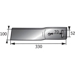Uodegos presas RH NAUD 400178D