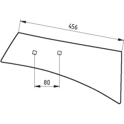 Deflektorius Unia, kairysis VIS 239 1067920040