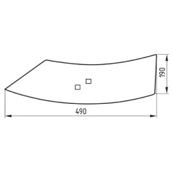 Šiukšlių lenta PHX 506540401207