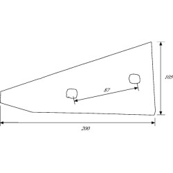 Žemės pusės YP-350W Rabe 27510205