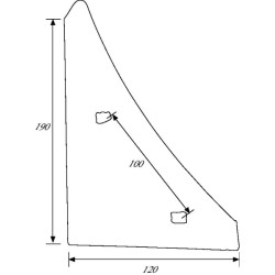 Lauko pusės pleištas dešinysis Lemken 3401900