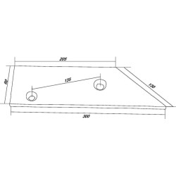 Žemutinė dešinė pusė, trumpas 33-105, Steeno 24061914