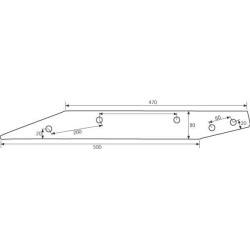 Ilgas žemės pusės kairysis/dešinysis WP203O Rabe 27080701N