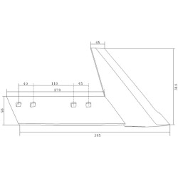Kardas Landside RH NG35 Rabe 27511001