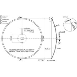 Apynių diskas Ø510mm CDC300B