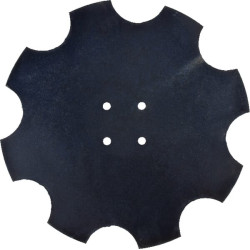 Akėčių diskas su įpjovomis 400x4 LK86 HD401486KR