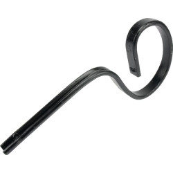 Spyruoklinis dantis 32x12x467mm tiesus be noragėlio CP43