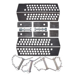 Plokštelė (12 mm) reguliuojamam komplektui kairiajam ir dešiniajam Evers 990211