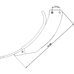 Pirštas ST 50 be smaigalių Evers 990557