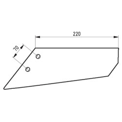 Wing share right offset 11mm 51403374420