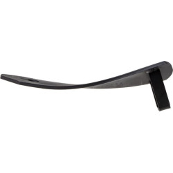 Guide plate RH with retaining bracket for 30mm leg, 80x8x425mm 664426N