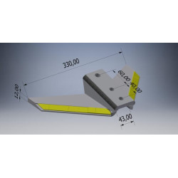 Wing share carbide KK301123RCN