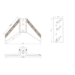 Wing share carbide KK301123RCN