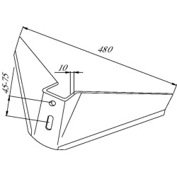 Wing share 480x10mm CP4800