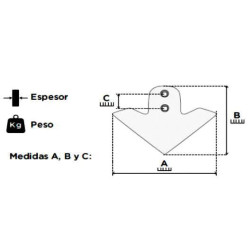 Wing share 420mm CP4208