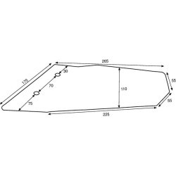 Wing share RH carbide 3374424