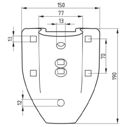 Frog suitable for Terra Disc 51404679105
