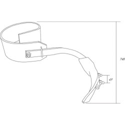 Kultivatoriaus „Tine David“ pilnas CP95