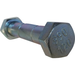 Nukerpamas varžtas su veržle (10 vnt.) M16x84 10.9 TIPAS 50/60 990120Q10