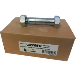 Nukerpamas varžtas su veržle (10 vnt.) M20x93 10.9 TIPAS 70/80 990124Q10