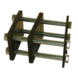 Dantų spaustukas 40x40mm rėmui 100x100mm CP10181