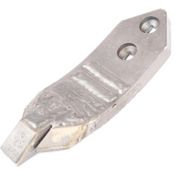 Kultivatoriaus kaltelis 246x80x20mm, grūdintas, lenktas, 2 skylių, tinka Kuhn H2212540CN