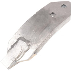 Kultivatoriaus kaltelis 246x80x20mm, grūdintas, lenktas, 2 skylių, tinka Kuhn H2212540CN