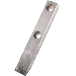 Kultivatoriaus kaltelis 230x35x30 mm, grūdintas, plokščias, 2 skylių, tinka Duro CP2503232CN