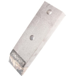 Kultivatoriaus kaltelis 230x70x30 mm, grūdintas, plokščias, 2 skylių, tinka Duro CP2507030CN