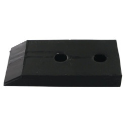 Kultivatoriaus kaltelis 145x75x20mm, karbidinis, plokščias, 2 skylės CP112C