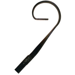 Vilkimo dantis kairysis galinis 45x10x580mm su noragėliais, tinka Silowolf Kverneland KW111099028