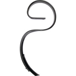 Spyruoklinis dantis 45x10x518mm su CP65 viršūne