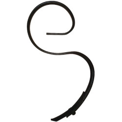 Spyruoklinis dantis 32x10x560 mm su noragėliais, tinkantis Väderstad 400525GP