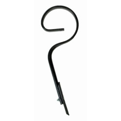 Spyruoklinis dantis 45x12x675 mm tiesus su smaigaliu CP10215