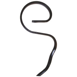 Spyruoklinis dantis 25x8x340mm be kaltelio, tinka Rau Kverneland RG00012158