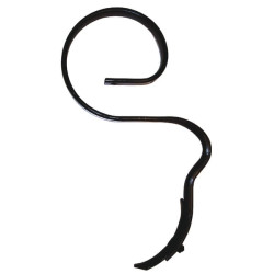 Spyruoklinis dantis 32x10x560mm su noragėliais, tinka Rau Kverneland RG00012144