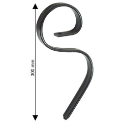 Spyruoklinis dantis 20x6,5 mm 51151014